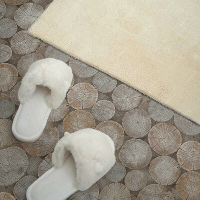 Vinyl tegels zelfklevend Houtnerfpatroon in een elegante uitvoering