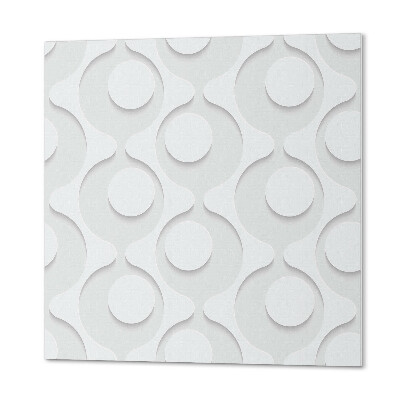 Pvc tegels Patroon met cirkels in een abstracte vorm