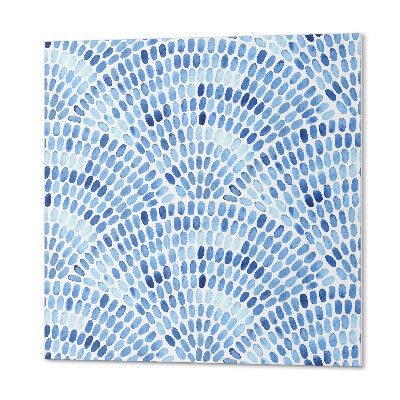 Pvc tegels Aquarelgolven in kleuren