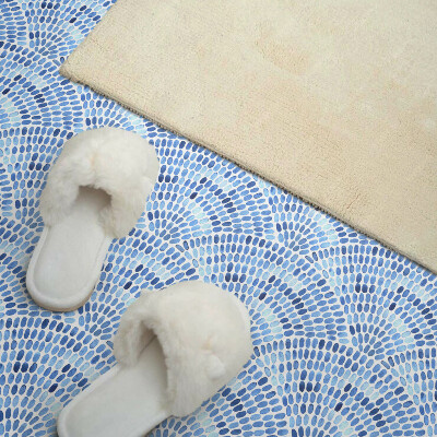 Pvc tegels Aquarelgolven in kleuren