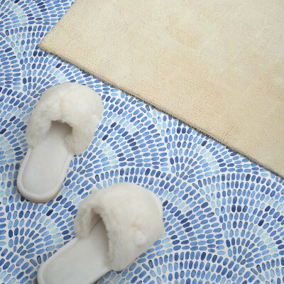 Pvc tegels Aquarelgolven in kleuren