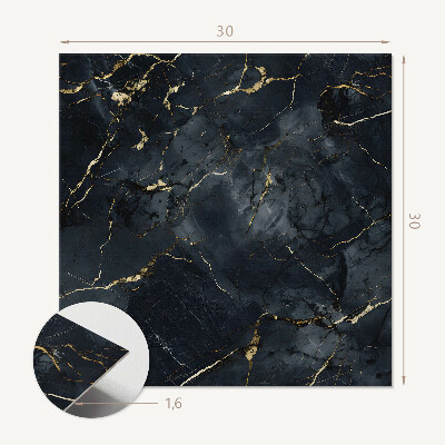 Pvc tegels Geavanceerd geaderd marmerpatroon