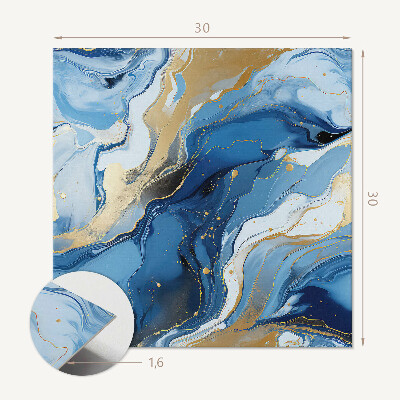 Vinyl tegels zelfklevend Abstracte golf- en vlekpatronen