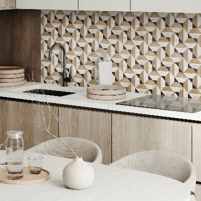 Zelfklevende vinyltegels Geometrisch patroon op tegels