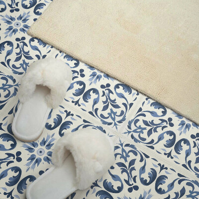 Pvc tegels Bloemenpatroon op tegels