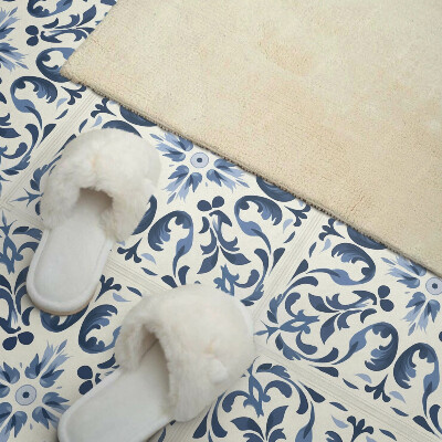 Pvc tegels Bloemenpatroon op tegels