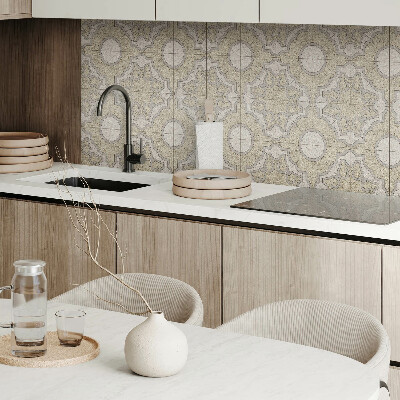 Vinyl tegels zelfklevend Ornamentaal mozaïek in de stijl