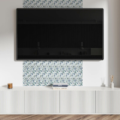 Pvc tegels Achtergrond met een bladpatroon