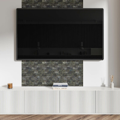 Vinyl tegels zelfklevend Een patroon dat een stenen muur imiteert