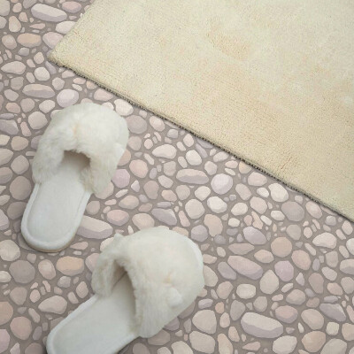 Pvc tegels Authentiek stenen ontwerp