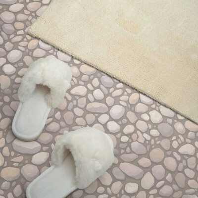 Pvc tegels Authentiek stenen ontwerp