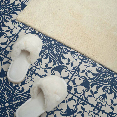 Vinyl tegels zelfklevend Plantenmotief met bladeren