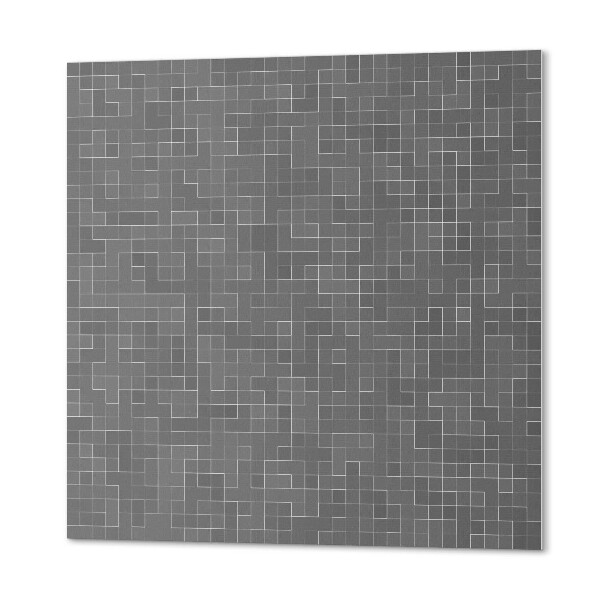 Zelfklevende vinyltegels Lijngeometrie in een abstracte stijl