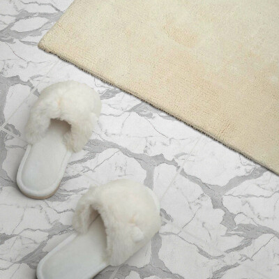 Pvc tegels Stijlvol marmerpatroon met subtiele adering