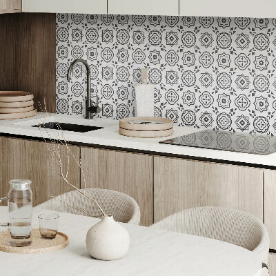 Pvc tegels Vierkante geometrische motieven