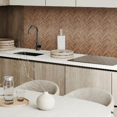 Vinyl tegels zelfklevend Visgraat grafisch motief