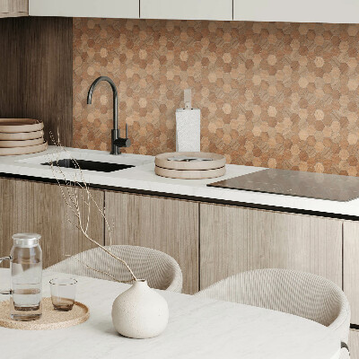 Pvc tegels Zeshoekig tegelmotief