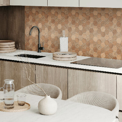 Pvc tegels Zeshoekig tegelmotief