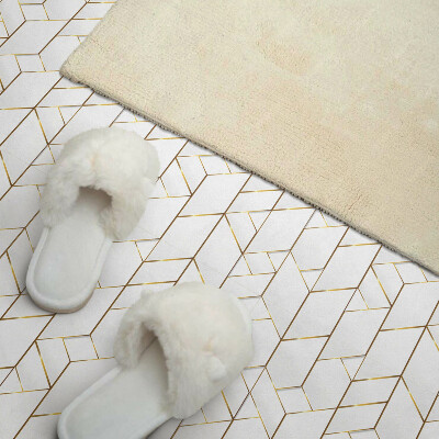 Vinyl tegels zelfklevend Een modern geometrisch lijnenmotief