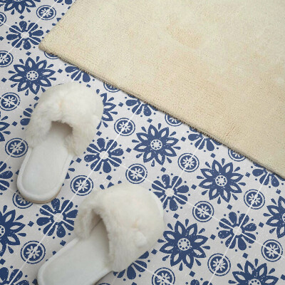 Zelfklevende vinyltegels Bloemmotief