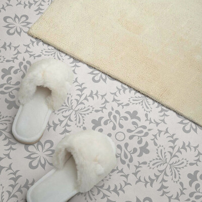 Pvc tegels Een plantenmotief met subtiele accenten