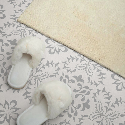 Pvc tegels Een plantenmotief met subtiele accenten