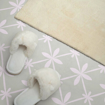 Pvc tegels Bloemennet met bloemen