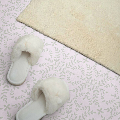 Zelfklevende vinyltegels Zacht botanisch patroon