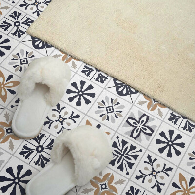 Vinyl tegels zelfklevend Stijlvolle patronen in de vorm van tegels