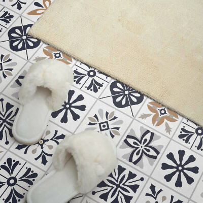 Vinyl tegels zelfklevend Stijlvolle patronen in de vorm van tegels