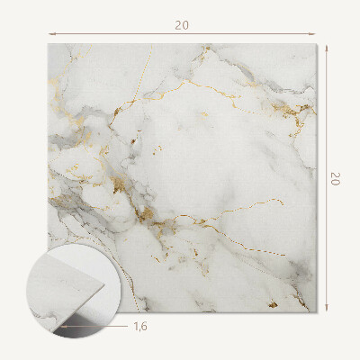Zelfklevende vinyltegels Stijlvol marmermotief