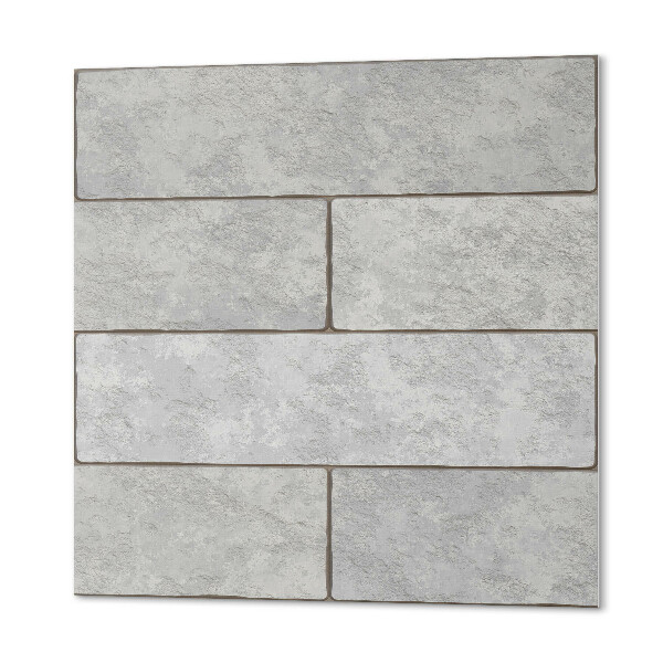 Pvc tegels Driedimensionaal baksteenmotief