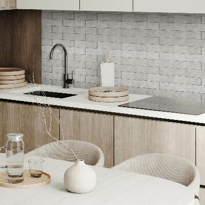 Pvc tegels Driedimensionaal baksteenmotief