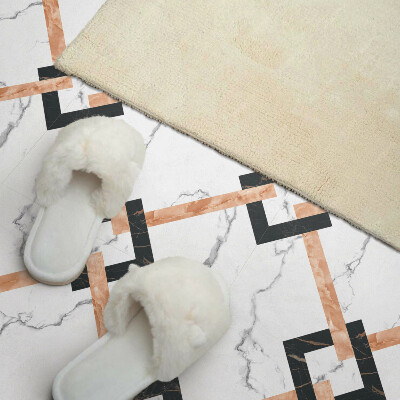 Pvc tegels Stijlvolle marmerpatronen in geometrische vormen