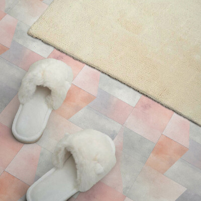 Pvc tegels Geometrische patronen in pasteltinten