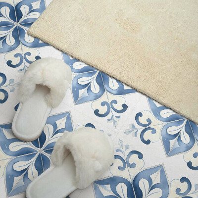 Zelfklevende vinyltegels Bloemenpatroon op tegels