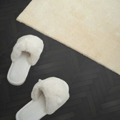 Pvc tegels Visgraatmotief op de grond