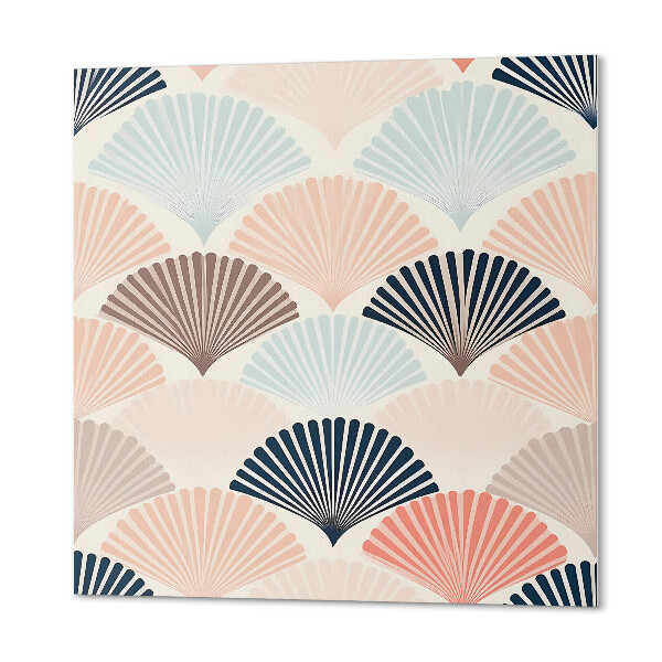 Zelfklevende vinyltegels Fans in het ritme van de golven