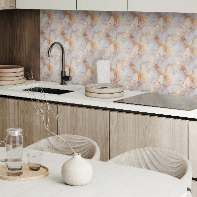 Pvc tegels Stijlvol marmer met delicate aderen