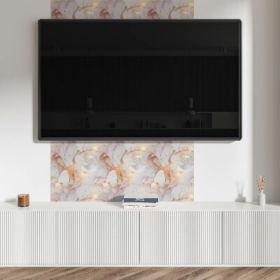 Pvc tegels Stijlvol marmer met delicate aderen