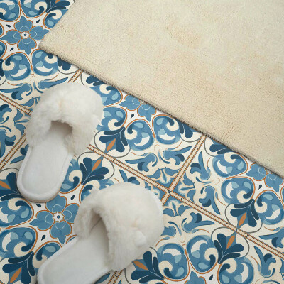 Vinyl tegels zelfklevend Symmetrische plantenmotieven