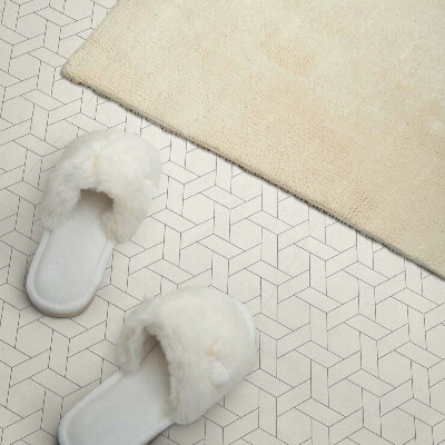 Pvc tegels Zeshoekig patroon