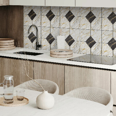 Pvc tegels Luxe marmerpatroon