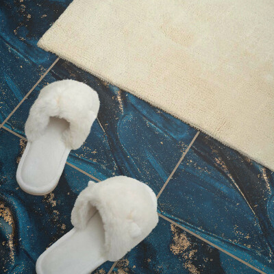 Pvc tegels Golven in een abstracte stijl