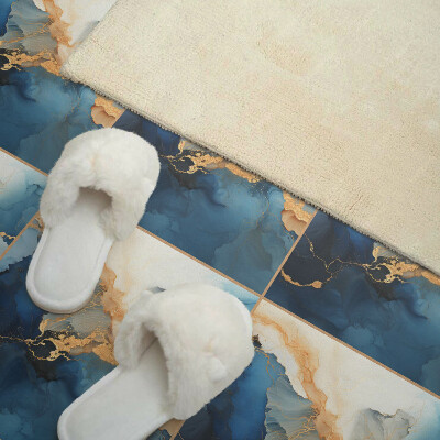 Vinyl tegels zelfklevend Dynamisch golfmotief