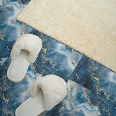 Zelfklevende vinyltegels Patroon van marmeren artistieke compositie