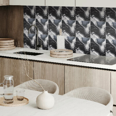 Zelfklevende vinyltegels Marmerpatroon in abstracte stijl