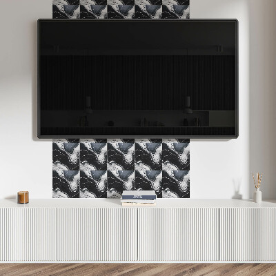 Zelfklevende vinyltegels Marmerpatroon in abstracte stijl