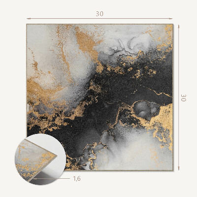 Vinyl tegels zelfklevend Een patroon met kleurrijke stippen in een abstracte stijl