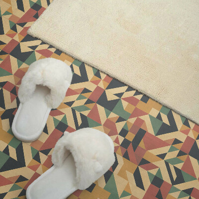 Vinyl tegels zelfklevend Geometrisch patroon in een abstracte benadering